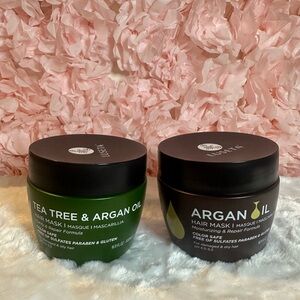 NEW - Luseta Argan Oil Hair Mask & Tree Tree Hair Mask - 2 Pack
